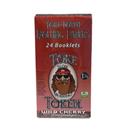 Toke Token Wild Cherry Rolling Papers (Box of 24) 