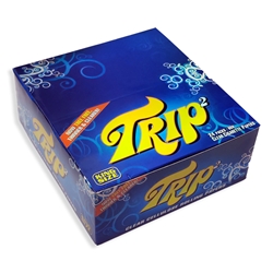 Trip² Clear King Size Rolling Papers (Box of 24) 
