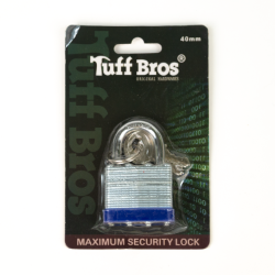 Tuff Bros Padlock - Short - 40mm 