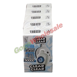 UT Clear/Clear Dual Flavor Disposable Vape (Box of 5) 