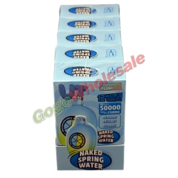 UT Naked/Spring Water Dual Flavor Disposable Vape (Box of 5) 