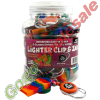 WeEZ Neon Colors Lighter Clip and Jar BL0017 