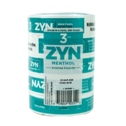 ZYN Menthol Pouches (Roll of 5) 