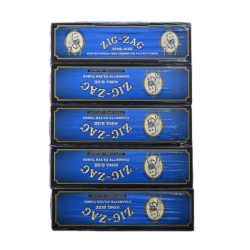 Zig-Zag Blue King Size Filter Tubes - 5PK 
