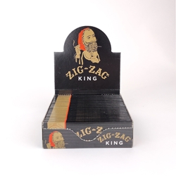 Zig-Zag King Rolling Papers (Box of 24) 