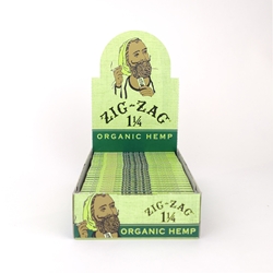 Zig-Zag Organic Hemp 1 1/4 Rolling Papers (Box of 24) 