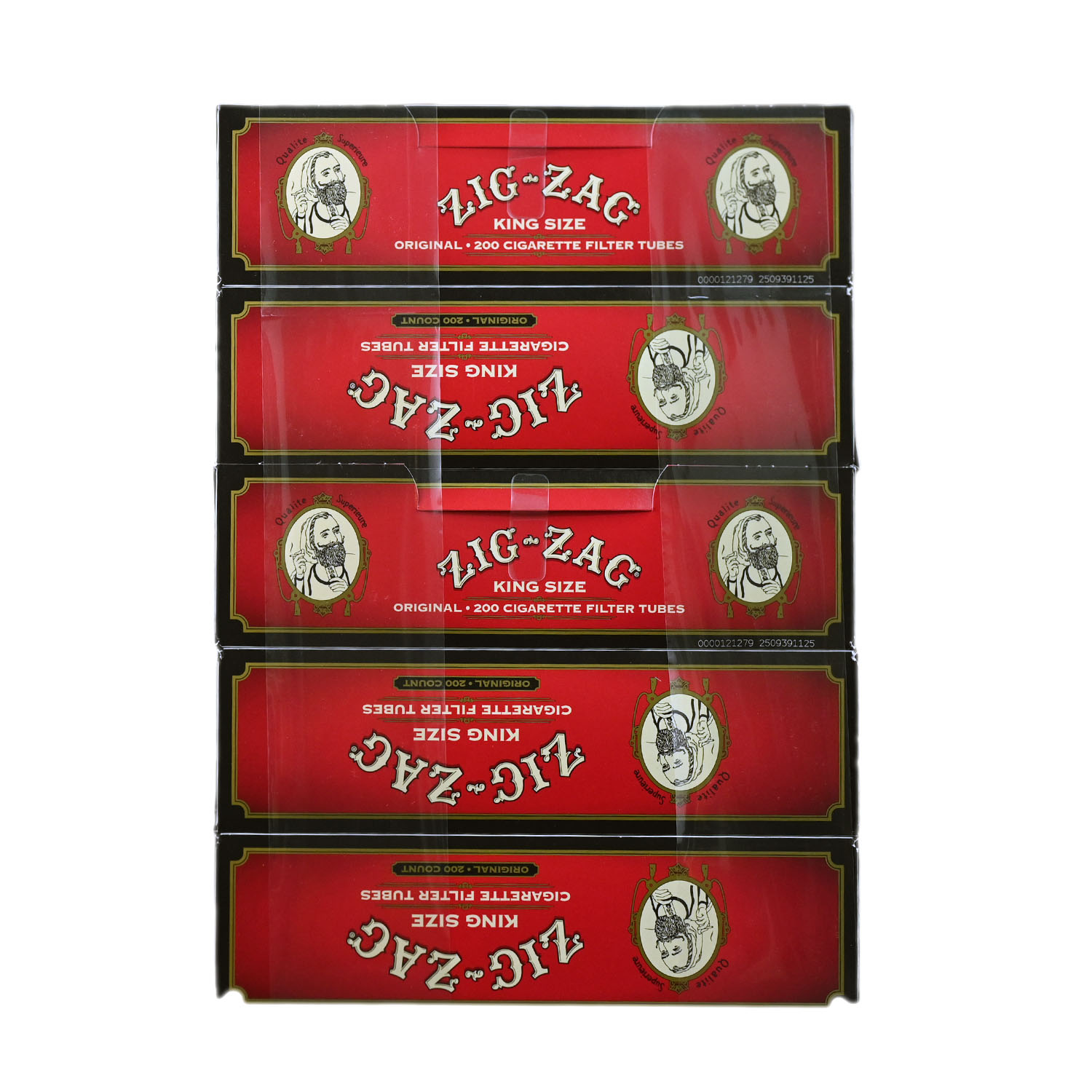 Zig-Zag Regular 100 Filter Tubes - 5PK 