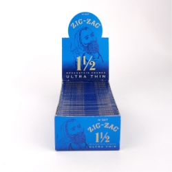 Zig-Zag Ultra Thin 1 1/2 Rolling Papers (Box of 24) 