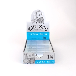 Zig-Zag Ultra Thin 1 1/4 Rolling Papers (Box of 24) 