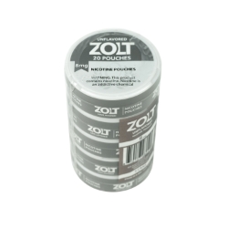 Zolt Unflavored Nicotine Pouches 5PK 