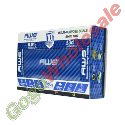 AWS Scale AWS 150 CF Blue 1 PC  AWS-150-CF, carbon fiber scale, digital pocket scale, AWS scale, 150g capacity, 0.01g readability, mini scale, blue scale, jewelry scale, precision scale