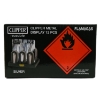 Clipper Metal Lighters - Silver - 12CT Display 