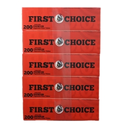 First Choice King Size Filter Tubes - 5PK 