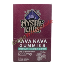 Mystic Labs Kava Kava Gummies - 6PK - Tahitian Berry Twist 