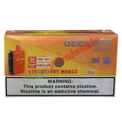Geek Bar Pulse Strawberry Mango Disposable Vape (Box of 5) 