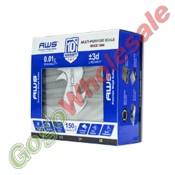 AWS Scale Blade 150 1 PC AWS scale, Blade-150, pocket scale, digital scale, 0.01g accuracy, 150g capacity, mini scale, precision weighing, jewelry scale, gram scale