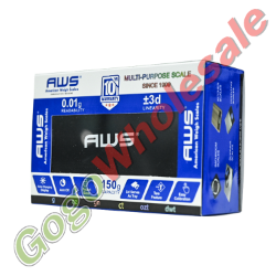 AWS Scale Max 150 1 PC AWS MAX-150, pocket scale, digital scale, 150g capacity, 0.01g readability, portable weighing, mini scale, gram scale, jewelry scale, tare scale