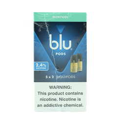 Blu Menthol 5x2 Pods 2.4% Nic 