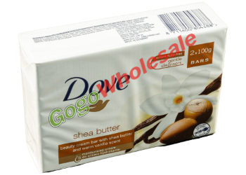 Dove Shea Butter 2x100g Bars Dove, Shea Butter, 2x100g Bars, luxurious hydration, nourishing shea butter, rich creamy lather, pampering experience, deep moisture, soft skin, smooth skin, beautifully refreshed, gentle formula, all skin types, soothing wash, no dryness, two bars, self-care ritual, radiant glow, healthy skin, extraordinary cleansing experience.