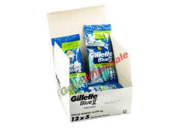 Gillette Blue 2 Plus Pivot 12 Packs of 5 Razors Gillette, Blue 2 Plus Pivot, 12 Packs, 5 Razors, unbeatable shave, pivoting head, close shave, comfortable shave, dual blades, precision performance, minimize irritation, ergonomic handle, reliable supply, grooming routine, flawless smoothness, extraordinary shaving experience.