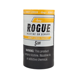 Rogue Honey Lemon Nicotine Pouch 5 Pack rogue-nicotine-pouch-honey-lemon