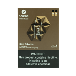 Vuse Rich Tobacco 5x2 Pods 1.8% Nic 